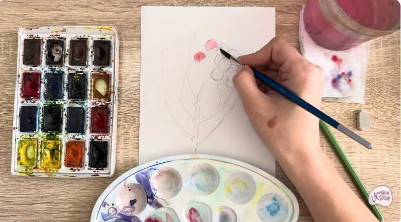 Рисуем Берцелия