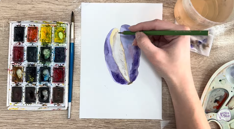 Рисуем Акебия