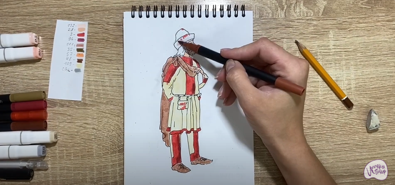 Рисуем Славянин