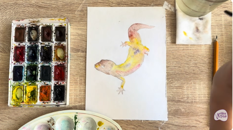 Рисуем Геккон