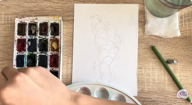 Рисуем Плещатка