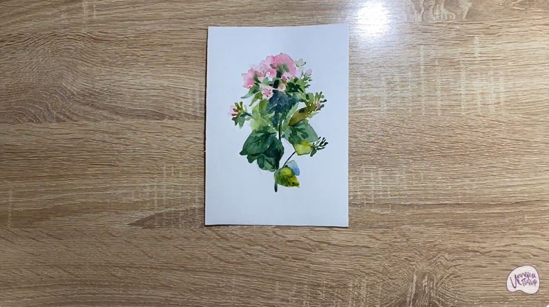 Рисуем Цветок "Бувардия"