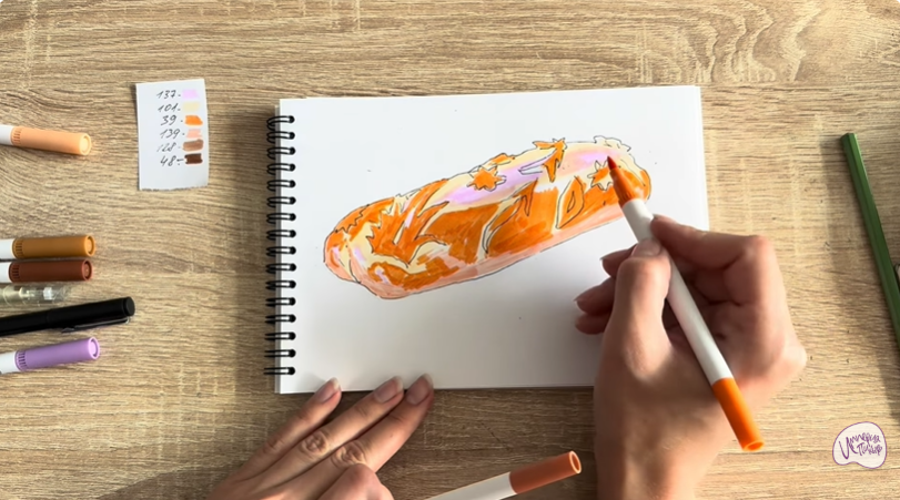 Рисуем Кулебяка Рисуем Кулебяка