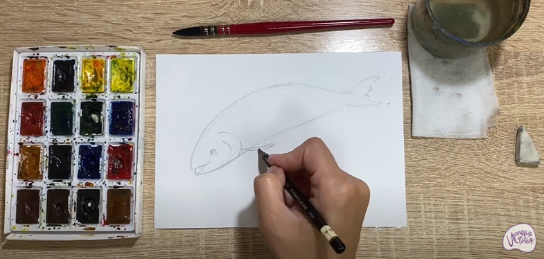 Рисуем Голец