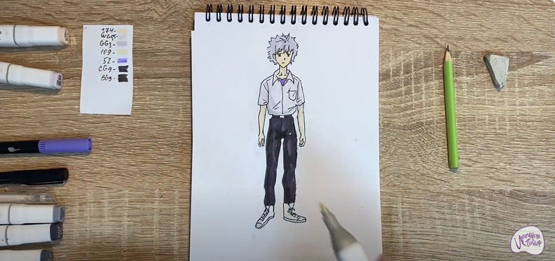 Рисуем Каору