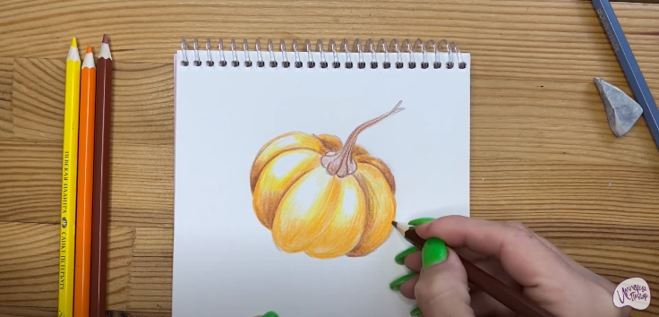 Рисуем Тыква