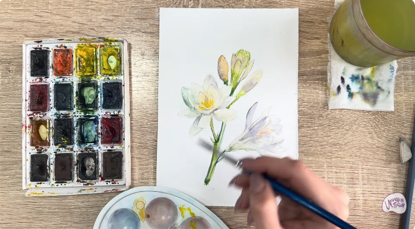 Рисуем Тубероза