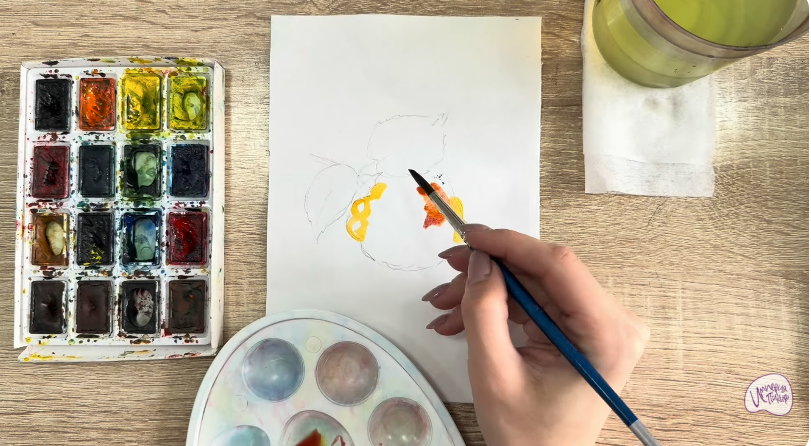 Рисуем Морошка