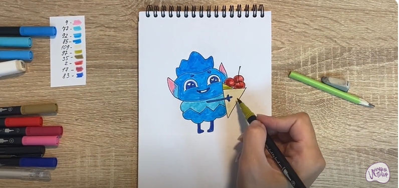 Рисуем Бу из "Лудлвилль"