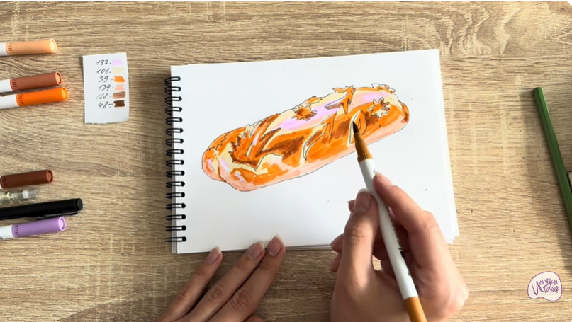 Рисуем Кулебяка Рисуем Кулебяка
