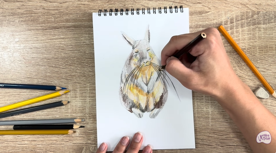 Рисуем Горная вискаша
