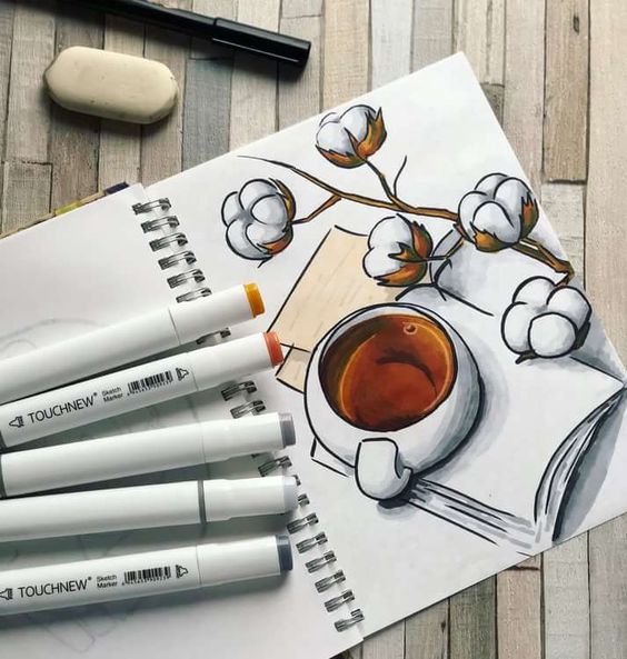 Рисуем Идеи для скетчбука