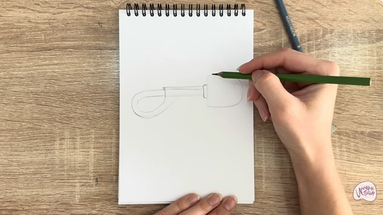 Рисуем Зацепной карабин