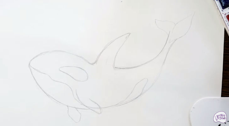 Рисуем Касатка