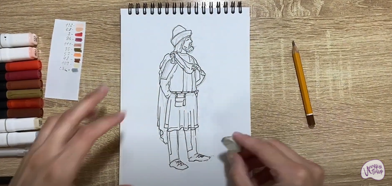 Рисуем Славянин