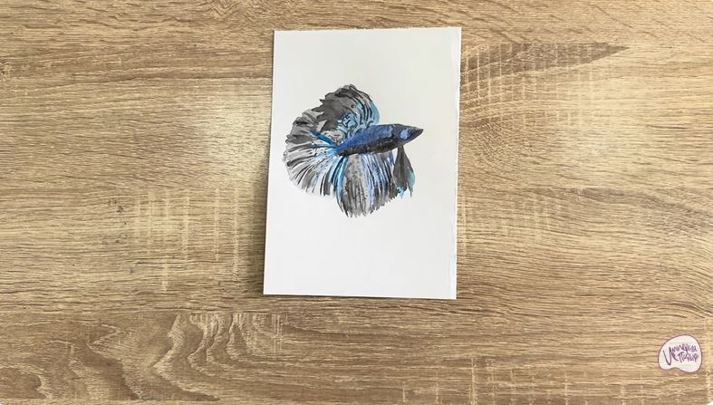 Рисуем Рыба петушок