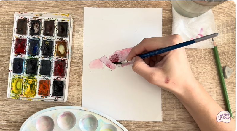 Рисуем Филе тунца