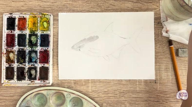 Рисуем Густера