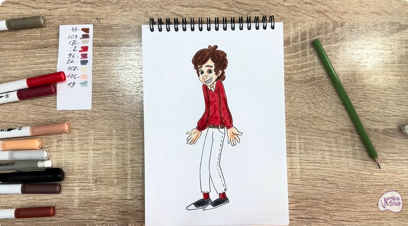 Рисуем Фил Динозавров из «Доктор Динозавров»