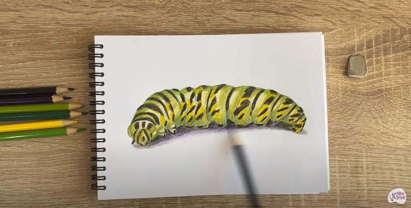 Рисуем Гусеница