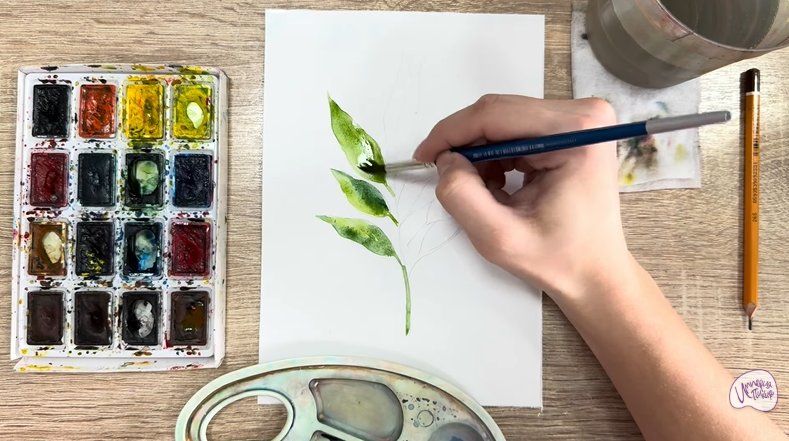 Рисуем Лавровый лист