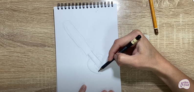 Рисуем Консервный нож