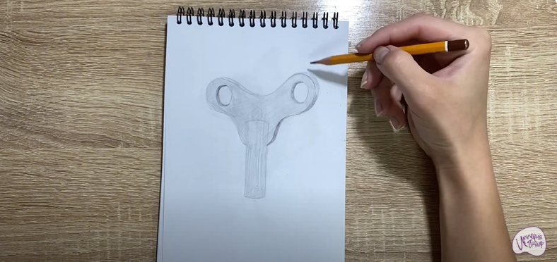 Рисуем Заводной ключ
