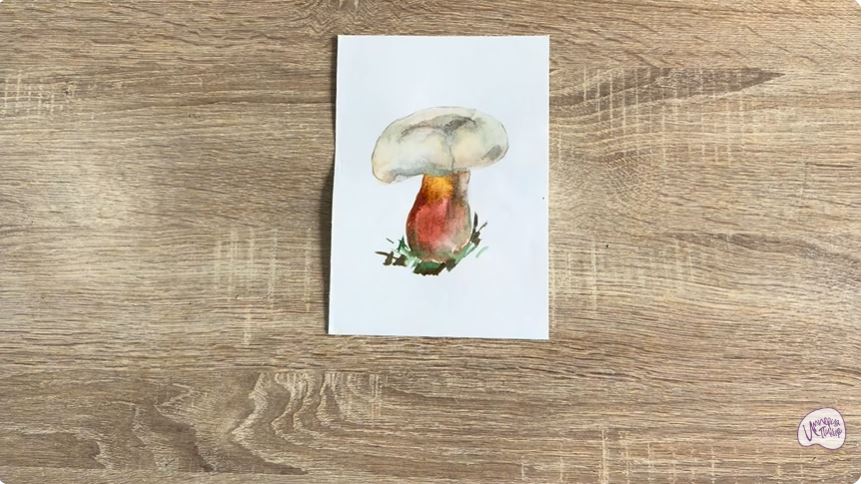 Рисуем Боровик красивый