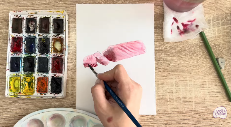 Рисуем Филе тунца