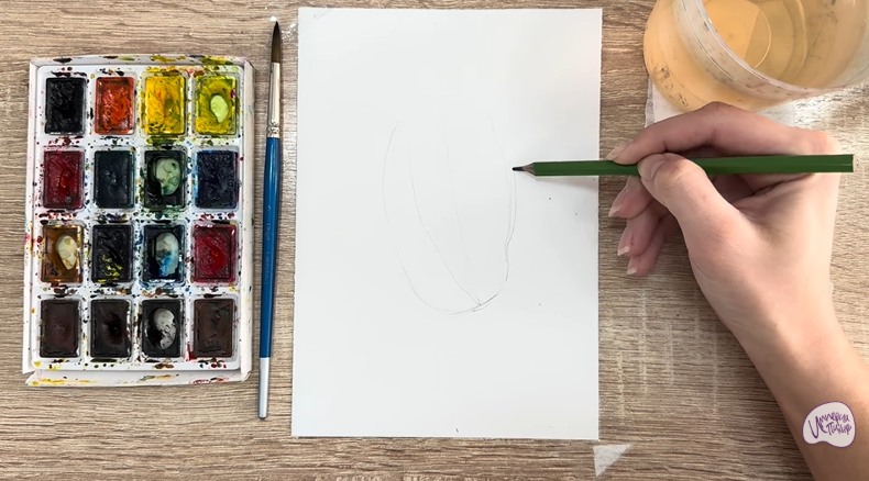 Рисуем Акебия