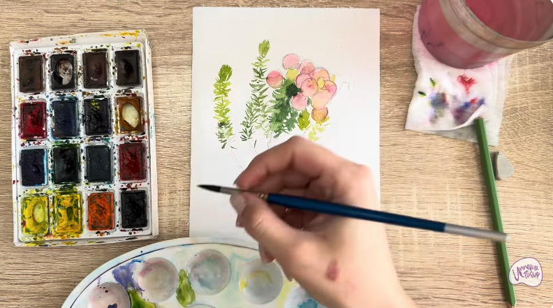 Рисуем Берцелия