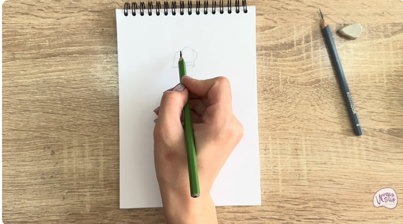 Рисуем Колонка водоразборная