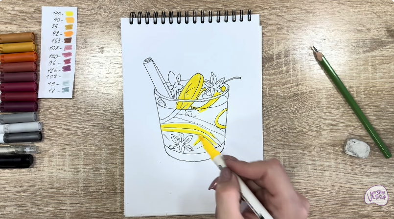 Рисуем Глинтвейн