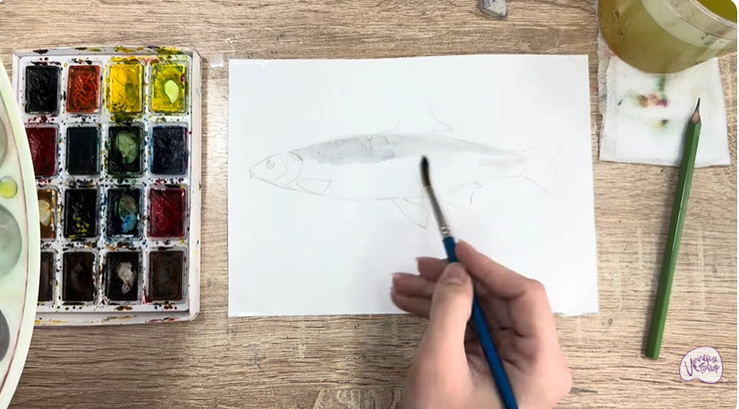 Рисуем Подуст