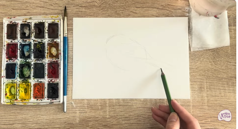 Рисуем Пухляк