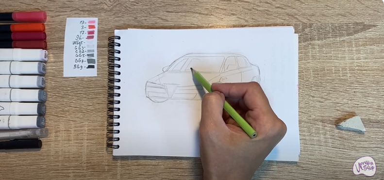 Рисуем Alfa Romeo