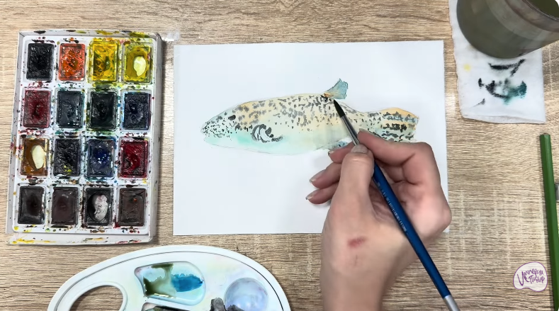 Рисуем Аротрон звёздчатый