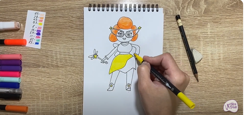 Рисуем Фея Звёздочка из "Семь Королевств"