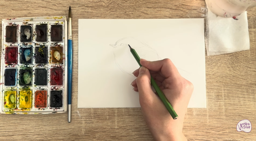 Рисуем Пухляк