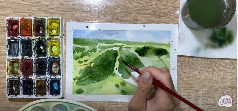 Рисуем Береги лес