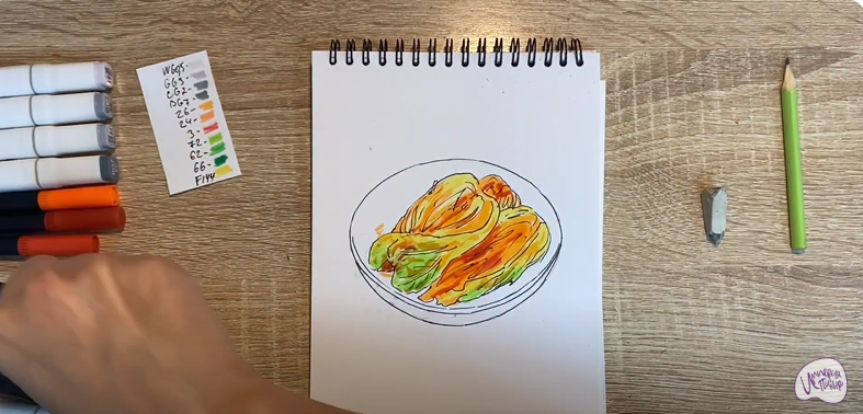 Рисуем Кимчи