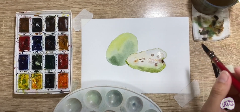 Рисуем Черимойя