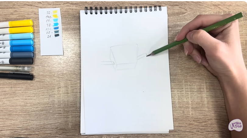 Рисуем Мозг из "Живой гараж"