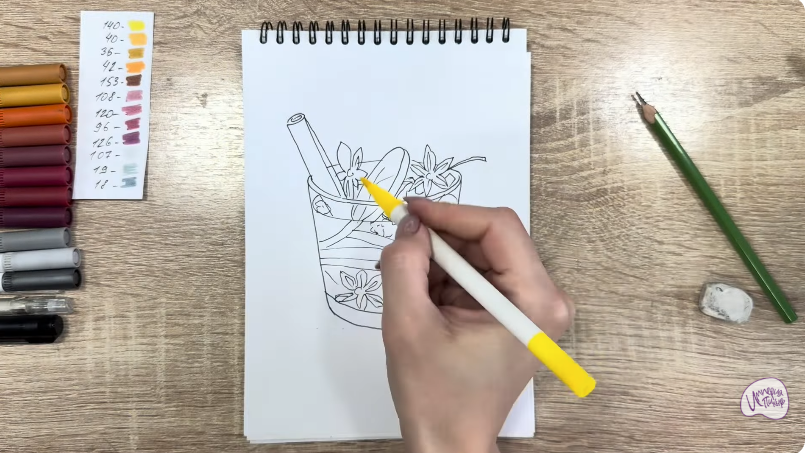 Рисуем Глинтвейн