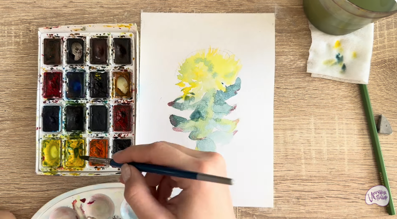 Рисуем Радиола розовая