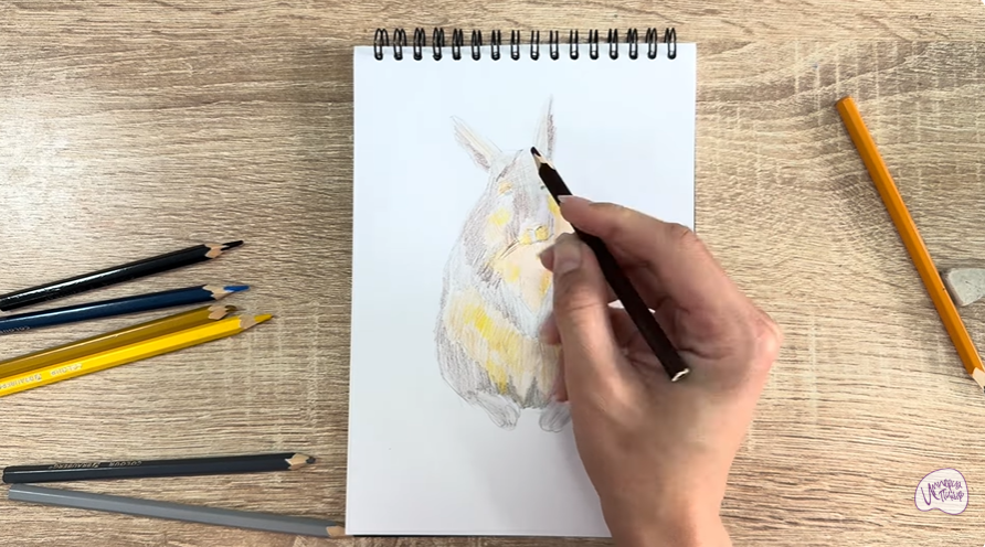 Рисуем Горная вискаша