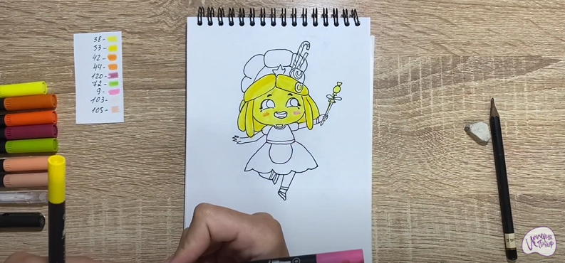 Рисуем Злата из "Семь Королевств"