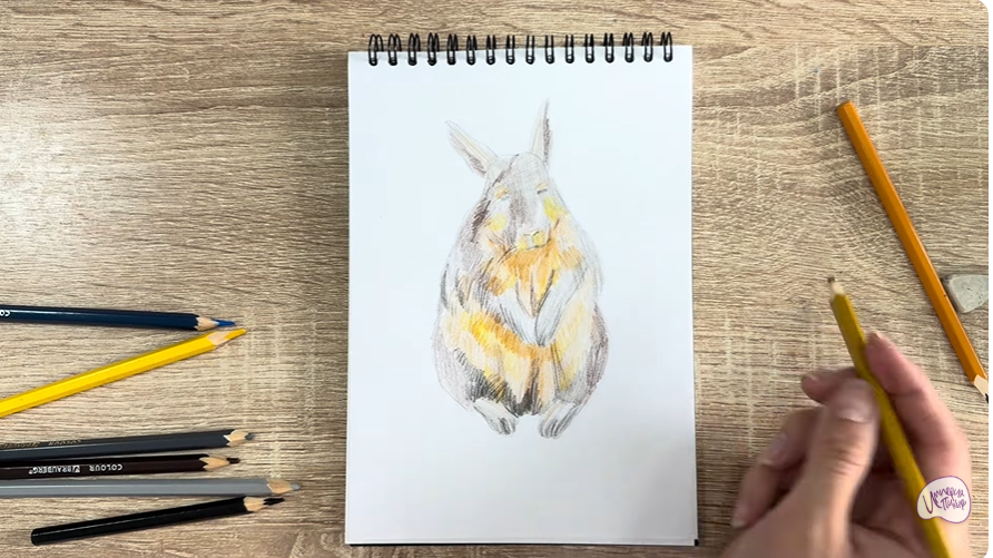 Рисуем Горная вискаша
