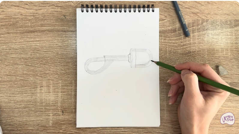 Рисуем Зацепной карабин