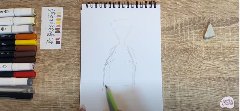 Рисуем Ванда из "Монстры на каникулах"